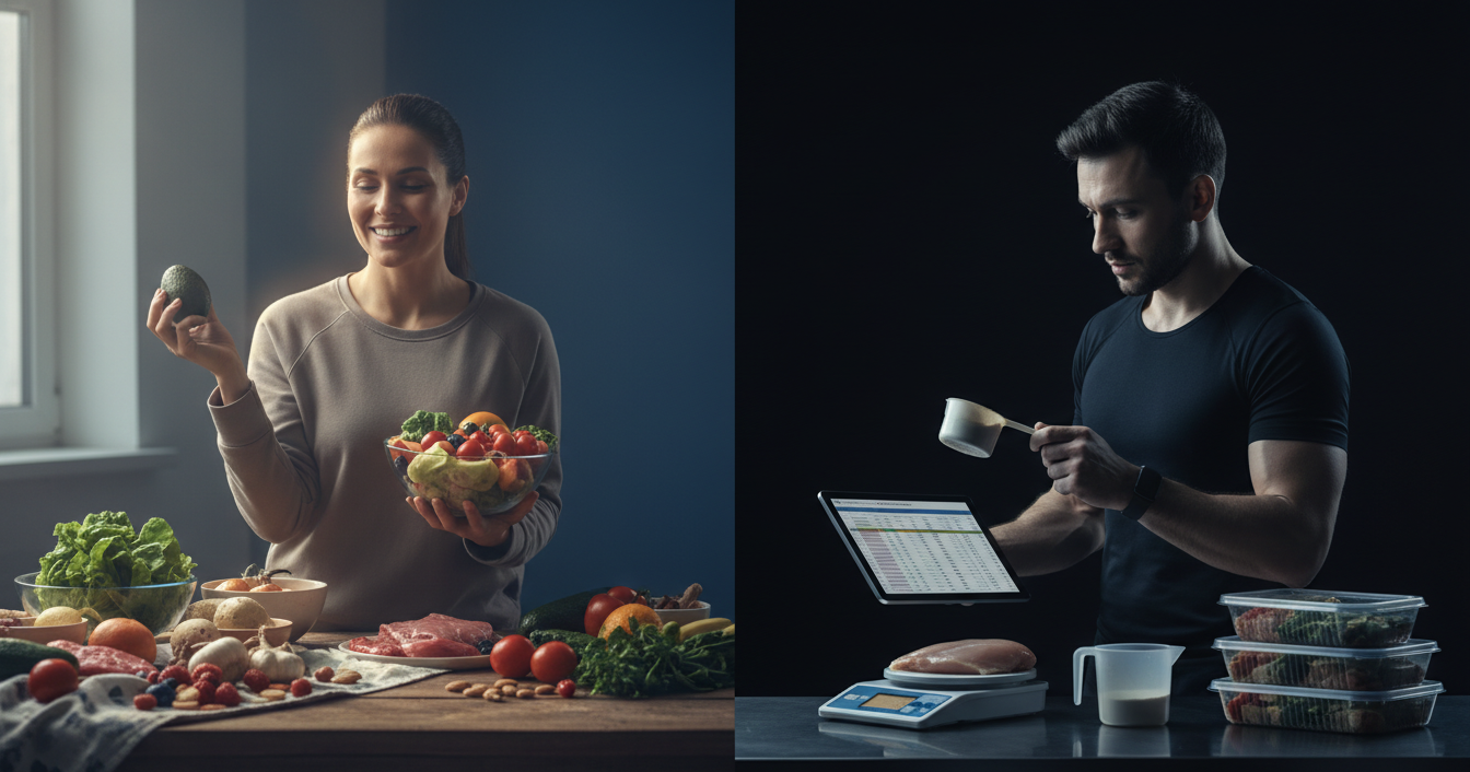 intuitive eating vs tracking