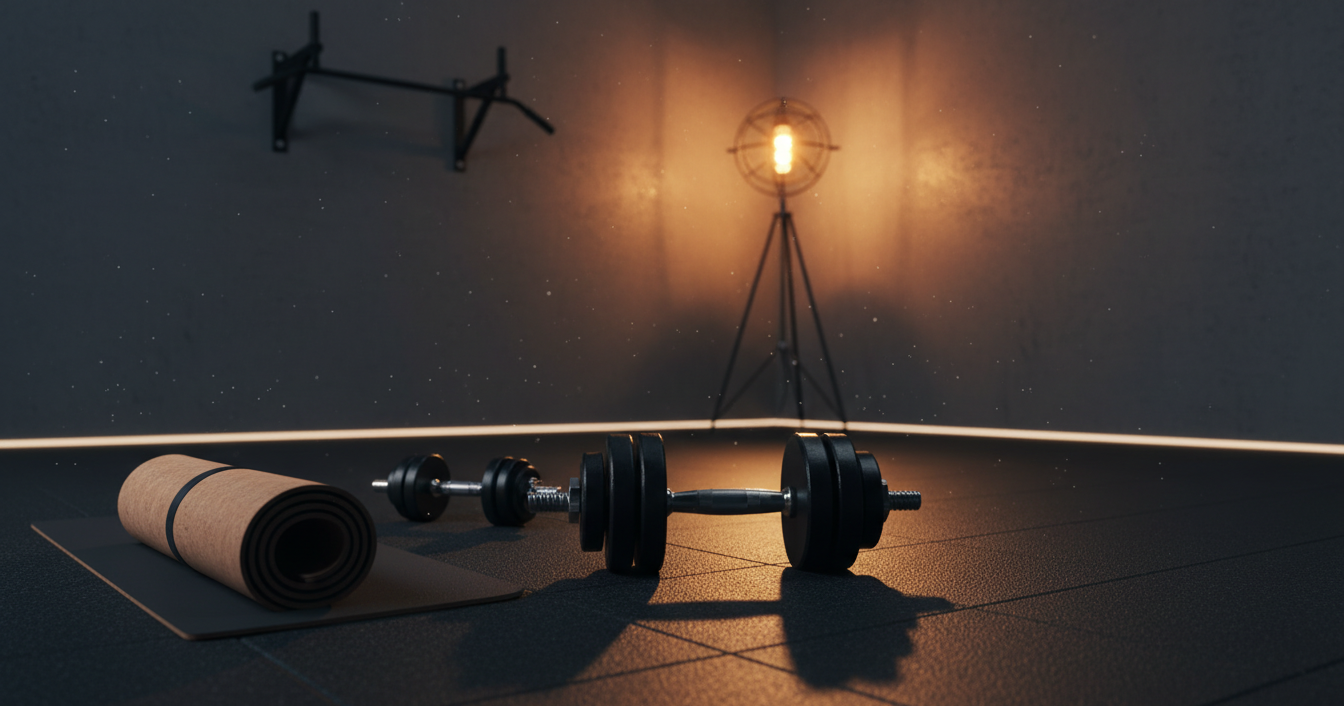 Dumbbells and Pull-Up Bar 4-Day workout